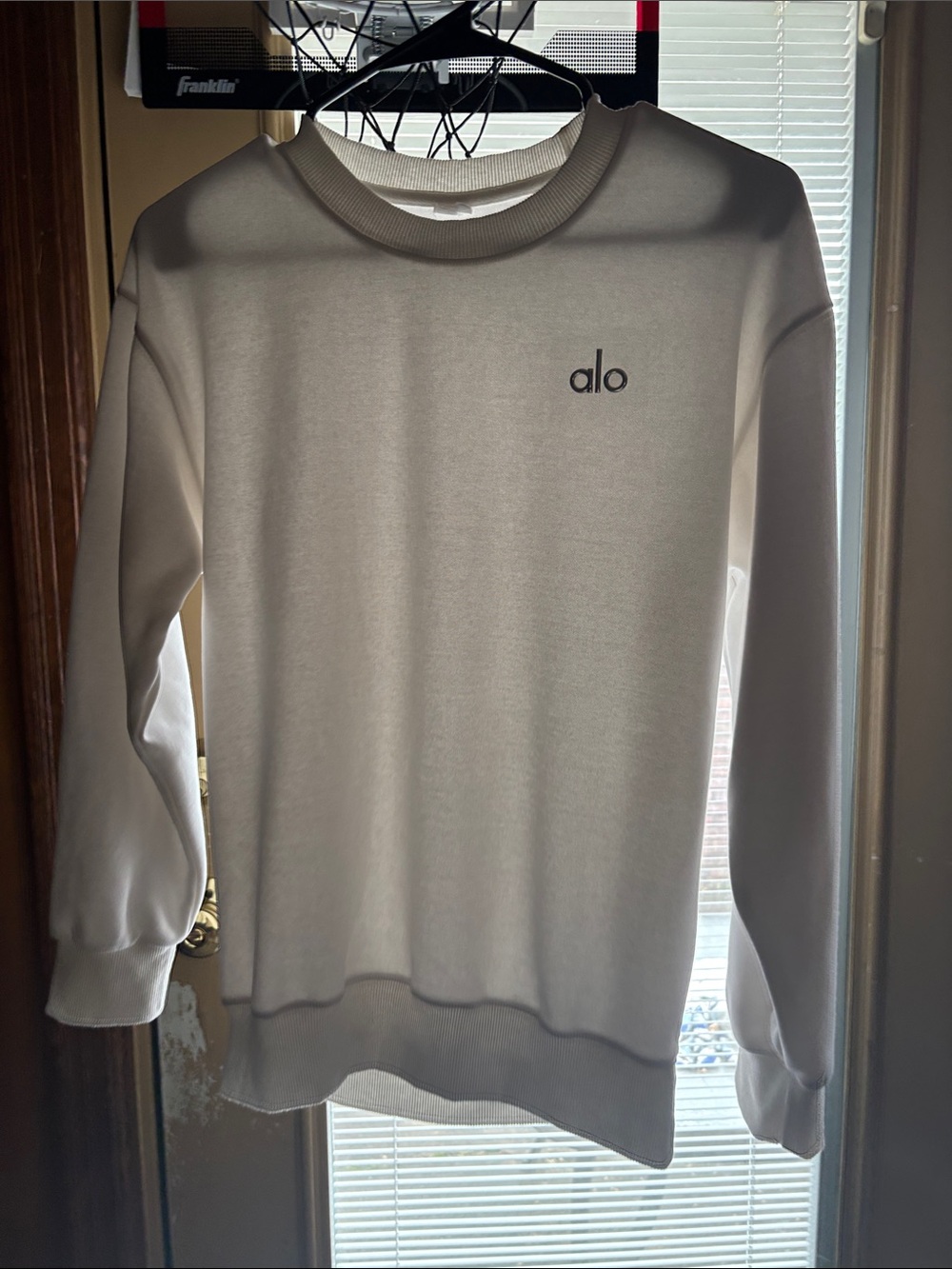 ALO Yoga Men's Crewneck Sweatshirt in White